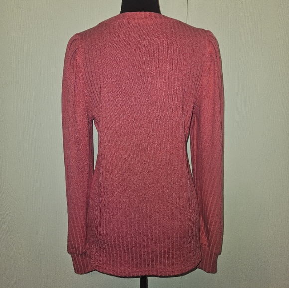 Hotouch Bright Pink Sweater - Size Medium - Picture 6 of 8
